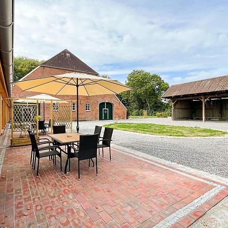 Gut Gross Fedderwarden, Ferienwohnung Emma Butjadingen Bagian luar foto